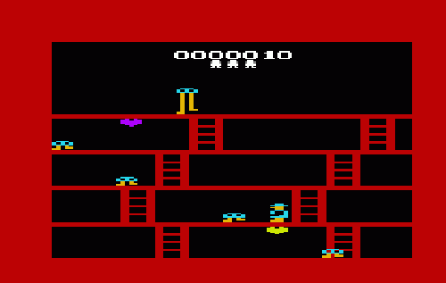 Fast Eddie title screen for Vic-20